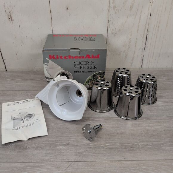 KitchenAid Stand Mixer Attachment Rotor Slicer Shredder RVSA - Picture 1 of 10